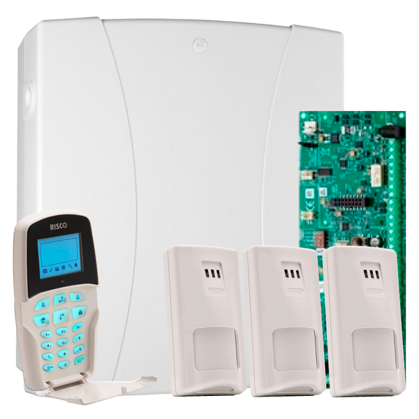 RISCO™ LightSYS™ Virtual Kit with 3 DT Detrectors + LCD Keypad - G2 [RM432NPK3SPC]