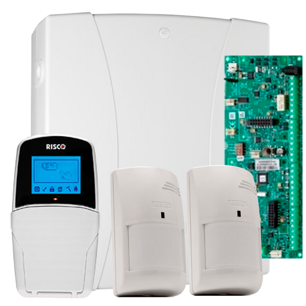 RISCO™ LightSYS™ Virtual Kit with 2 PIR Detectors + LCD Keypad - G2 [RM432NPP5080E]