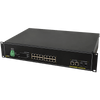 PULSAR® 16-Port (+2 TP/SFP) PoE+ Switch for 16 IP Cameras - 240W - Rack 19" (with UPS) [RSFUPS116]