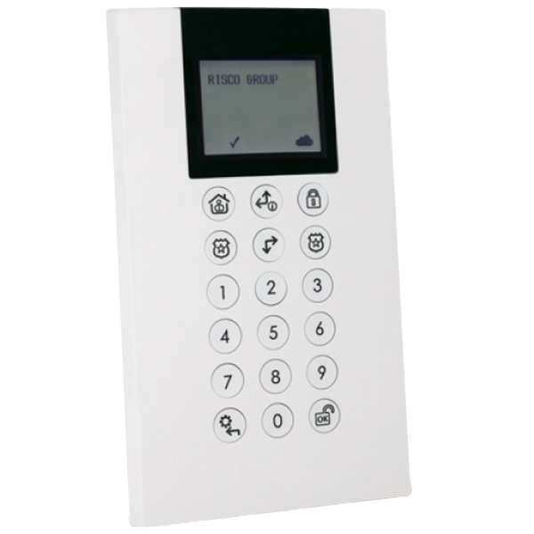 RISCO™ Panda™ Via Radio Keypad with RFID Reader  - G2 [RW432KPP800B]