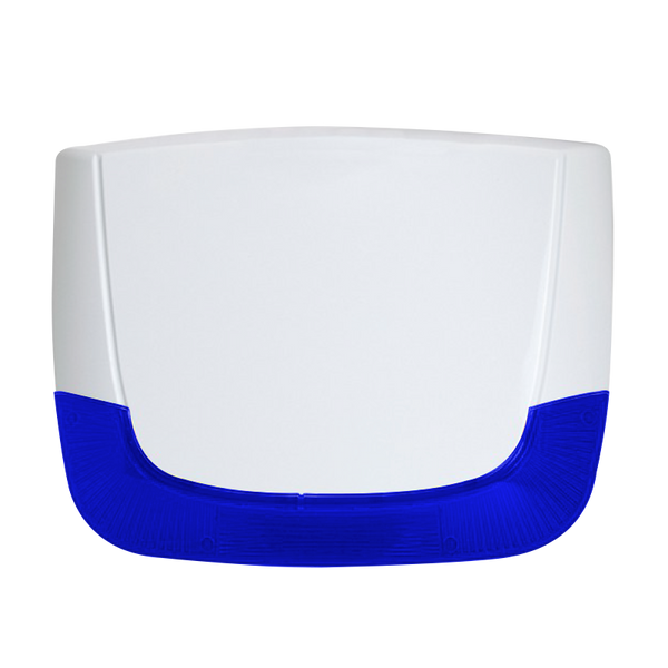 RISCO™ Oval™ Outdoor Bidirectional and Standalone Wireless Sounder (Blue Lens) - G2 [RWS401B8000B]