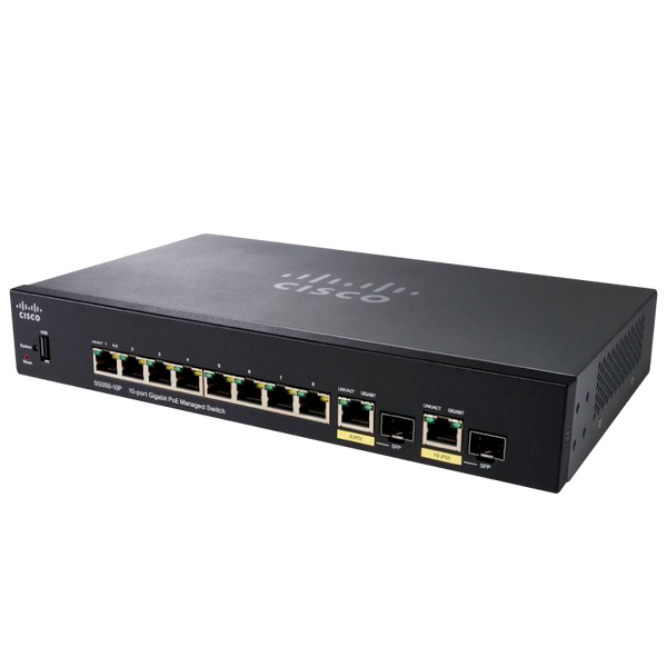 AVIGILON™ 8 Port Gigabit PoE Switch, 124W - UK [S8P-124W-UK]