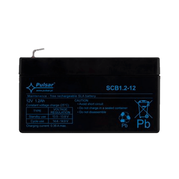 PULSAR® SCB Serie 12 VDC/1.2Ah Battery (3-5 Years Lifespan) [SCB1.2-12]