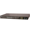 PLANET™ 24-Port + 4-Port Shared SFP + 2-Port 10G SFP+ Managed Stackable Switch - L2+ (L3 Static Routing) [SGS-5220-24T2X]