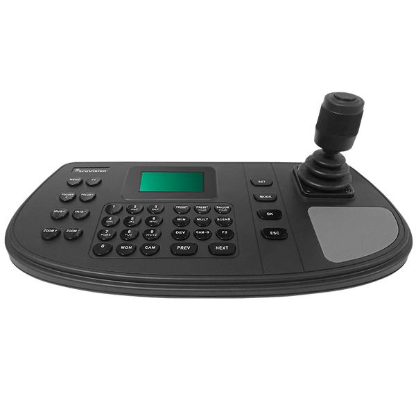 UTC™ TruVision™ RS485/IP (12 VDC) IP Control Keyboard [TVK-600]