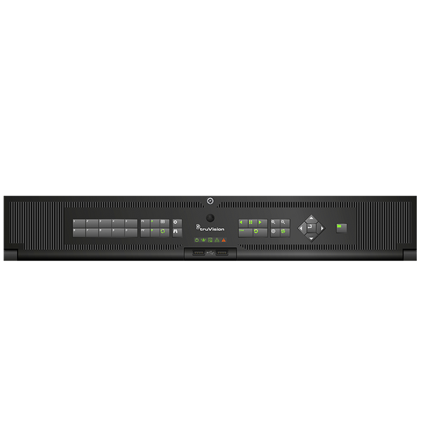 UTC™ TruVision™ 32 Channel (32 Analog) TVR46 Series Hybrid Recorder (HVR) - HDD 3x4 Tbytes [TVR-4632-12T]