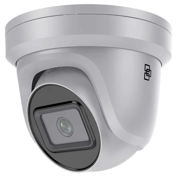 UTC™ TruVision™ S6 4MPx 2.8-12mm Motor-Driven with IR 30m IP Mini Dome (+Audio & Alarm) - Grey [TVT-5609H]