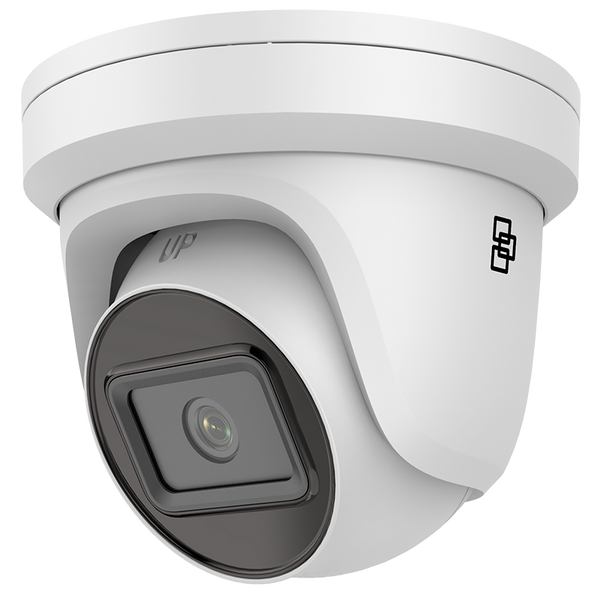 UTC™ TruVision™ S6 4MPx 2.8-12mm Motor-Driven with IR 30m IP Mini Dome (+Audio & Alarm) - White [TVT-5610H]