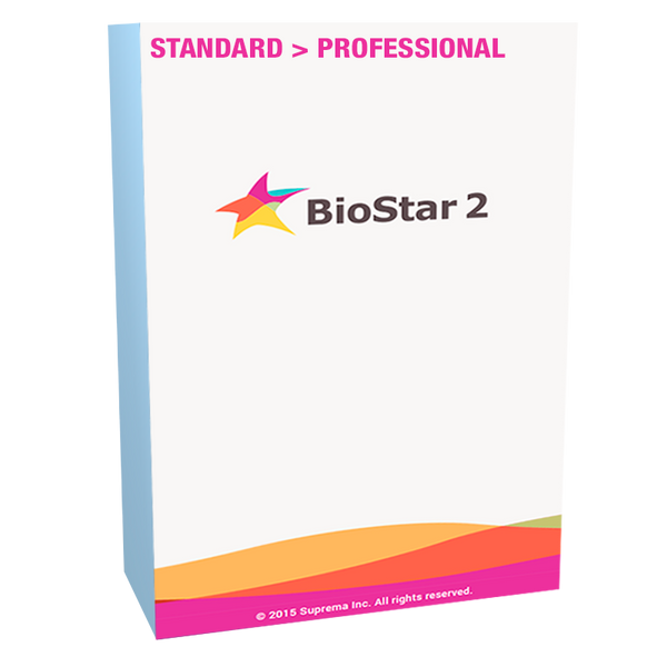 Upgrade SUPREMA® BioStar™ 2 Standard -> Professional [UPSTDPRO]