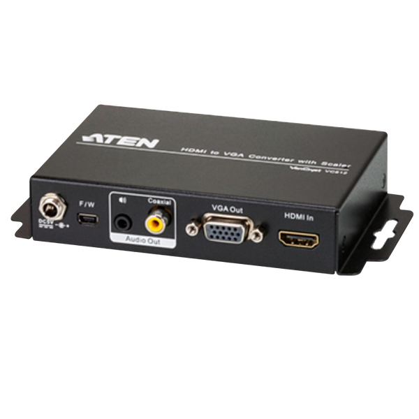 ATEN™ HDMI to VGA/Audio Converter with Scaler [VC812-AT-G]