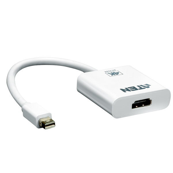 ATEN™ 4K Mini DisplayPort to HDMI Active Adapter [VC981-AT]