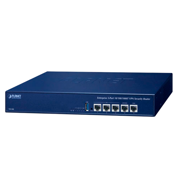 PLANET™ Enterprise 5-Port 10/100/1000T VPN Security Router [VR-300]