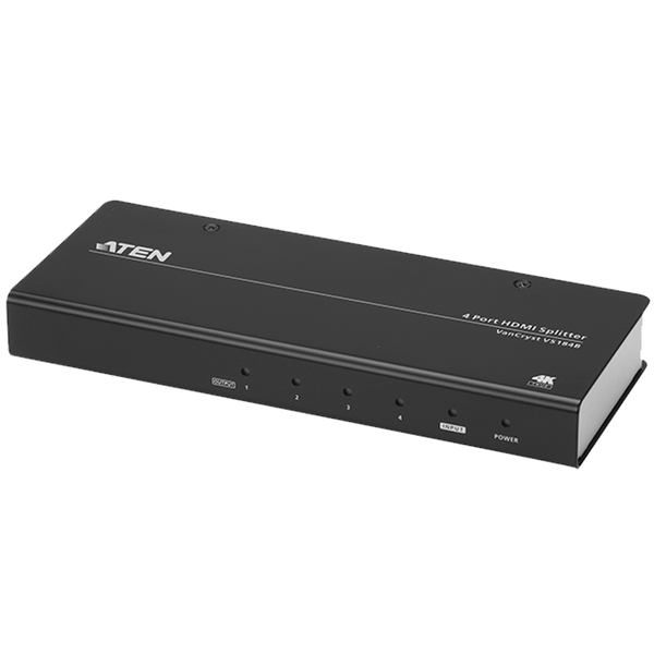 ATEN™ 4-Port True 4K HDMI Splitter [VS184B-AT-G]